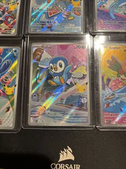 Pokemon 30th Turtwig Chimchar Litten Popplio Piplup Rowlet Promo Cards Lot - Image 4