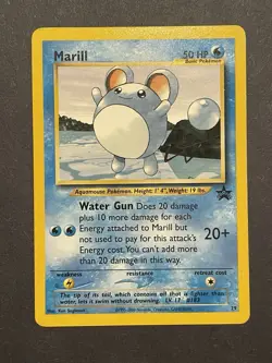 Marill 29 WOTC Black Star Promo Pokemon Card - Image 1