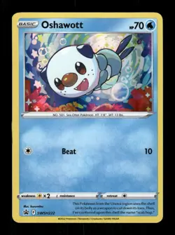 Pokemon SWSH: Sword & Shield Promo Cards #SWSH222 Oshawott Promo - Image 1