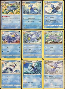 Pokemon TCG Golduck Collection From 9 Different Art/Set English Cards NM - Image 1
