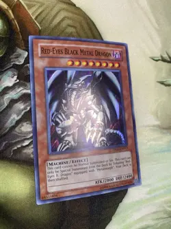 Red-Eyes Black Metal Dragon PP01-EN015 Premium Pack 1 Holo Yugioh TCG Card - Image 2