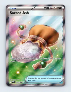 NM Sacred Ash 115/088 ME03: Perfect Order Ultra Rare Pokemon Card - Image 1