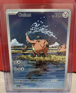 Pokemon Cards Cufant 076/064 Shrouded Fable Illustration Rare NM - Image 1