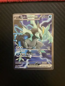 Black Kyurem ex 218/191 Full Art Holo Pokemon Card NM - Image 1