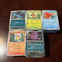 Pokemon Card Bulk lot 500 Cards - Guarantee 100Holos And 1 EX/V - Image 1