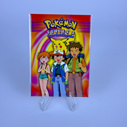 Pokemon Card - Checklist - Blue Logo - Topps Series 2 LP/NM - Image 1
