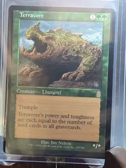 Terravore Odyssey MTG Regular Lightly Played - Image 3