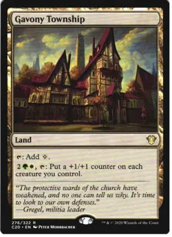 Gavony Township Commander 2020 Near Mint MTG Magic DNA GAMES - Image 1