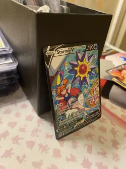 Pokemon Starmie V TG13/TG30 Astral Radiance TG Full Art Holo ENG 2022 - Image 2