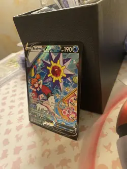 Pokemon Starmie V TG13/TG30 Astral Radiance TG Full Art Holo ENG 2022 - Image 3