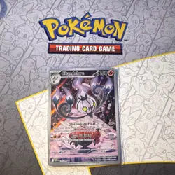 Pokemon TCG Chandelure 103/086 SV: White Flare Illus Rare Holo Eng 150HP - Image 1