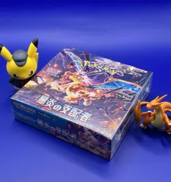 Pokemon Card Scarlet & Violet Booster Box - Ruler of the Black Flame Japanese - Image 1
