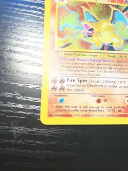 Pokemon Base Set 2 Charizard 4/130 Holo Rare English NM/LP - Image 4