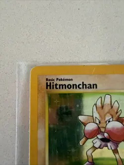Pokemon TCG Hitmonchan Base Set 7/102 Holo Unlimited Holo Rare LP - Image 3