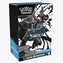 Pokemon TCG Scarlet & Violet Black Bolt Booster Bundle New Sealed - Image 1