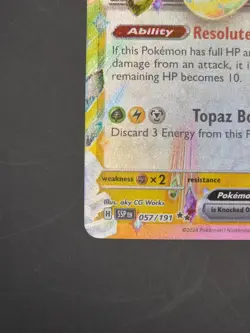 Pikachu ex 057/191 Double Rare Surging Sparks Pokemon Near Mint - Image 5