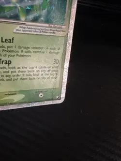 2005 Pokemon, Unseen Forces, #117/115 Celebi EX, Holo Secret Rare - Image 2