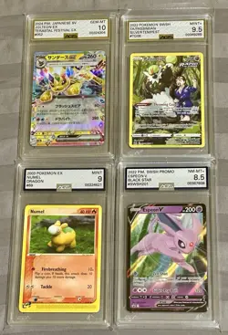 Pokemon 4 slab lot - Image 1