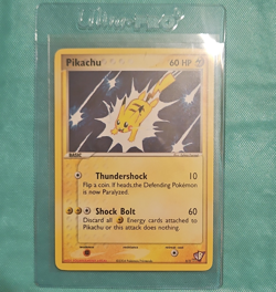 Nintendo Pikachu WB Promo 5/5 (2004) 60 HP Thundershock/Shock Bolt English - Image 1