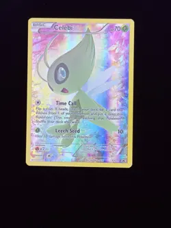 (NM) Celebi XY111 Pokemon XY Black Star Promo Full Art Holo Pokemon TCG - Image 2