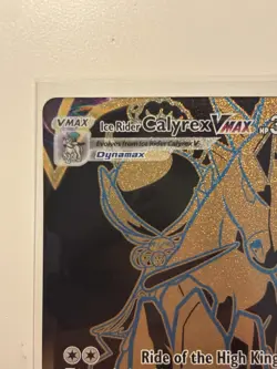 Ice Rider Calyrex VMAX Secret Rare Holo TG29/TG30 ENG 2022 NEAR MINT - Image 3