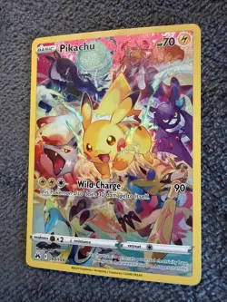 2023 Pokemon Sword & Shield Crown Zenith #160/159 Pikachu MINT - Image 3