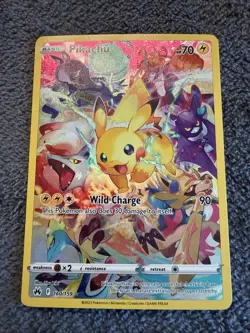2023 Pokemon Sword & Shield Crown Zenith #160/159 Pikachu MINT - Image 4