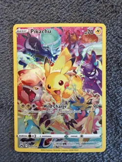 2023 Pokemon Sword & Shield Crown Zenith #160/159 Pikachu MINT - Image 5