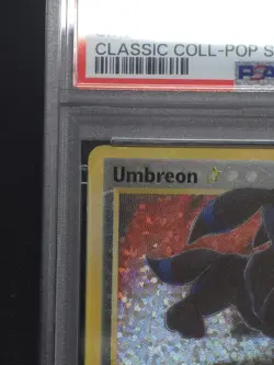 PSA 9 Mint 2021 Umbreon 17/17 GoldStar Pokemon Celebrations 25th Holobleed Error - Image 2