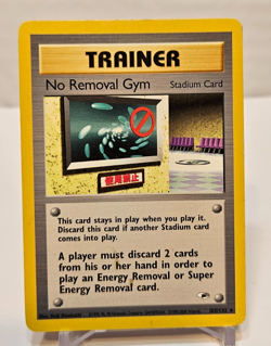 No Removal Gym 103/132 Rare Unlimited Gym Heroes Pokemon 1887 - Image 1