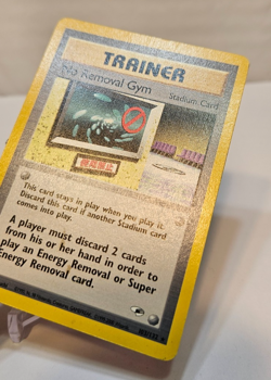 No Removal Gym 103/132 Rare Unlimited Gym Heroes Pokemon 1887 - Image 3
