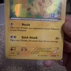 SEALED! Pokemon TCG Pikachu Toys R Us Promo Holo 026/083 - Image 4