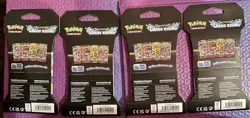 Pokemon TCG: Chaos Rising Sleeved Booster Pack Art Set Factory Sealed (4) Packs - Image 2