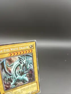 Yugioh Blue-Eyes White Dragon BPT-003 Secret Rare REVERSE FOIL ERROR MP - Image 5