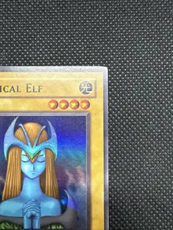 Yugioh Mystical Elf LOB-062 Super Rare Unlimited Edition Light Play Original - Image 4