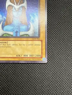 Yugioh Mystical Elf LOB-062 Super Rare Unlimited Edition Light Play Original - Image 5