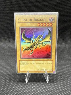 Yugioh Curse of Dragon LOB-066 Super Rare Original Print - Image 1