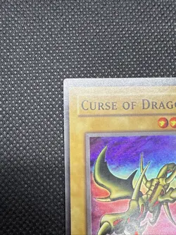 Yugioh Curse of Dragon LOB-066 Super Rare Original Print - Image 3
