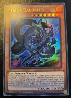Chaos Daedalus BLCR-EN071 1st Edition Ultra Rare Crystal Revenge Yu-Gi-Oh! TCG - Image 1