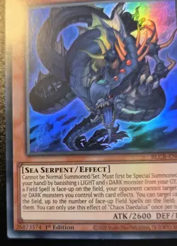 Chaos Daedalus BLCR-EN071 1st Edition Ultra Rare Crystal Revenge Yu-Gi-Oh! TCG - Image 4