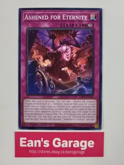 YuGiOh 1st Edition Ashened for Eternity PHNI-EN096 Phantom Nightmare common - MN - Image 1