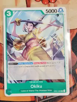 One Piece CCG Okiku OP01-035 Promo Tournament Pack Vol. 4 - Image 1