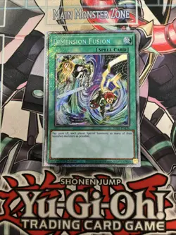Dimension Fusion Platinum Secret Rare RA03-EN136 Yugioh - Image 1