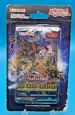 Yugioh The Grand Creators 1st Edition SEALED Blister Booster Packs GRCR Cards - Image 1