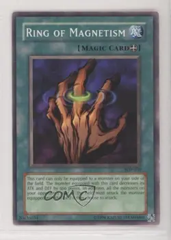 Ring of Magnetism Unlimited YuGiOh Starter Deck Pegasus #SDP-039 2003 - Image 1