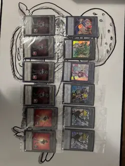 Yugioh Token Lot 12x Sealed Tokens Yusei Crowler Yuma - Image 1