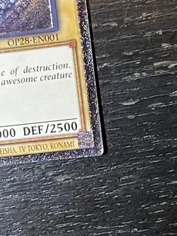 Blue-Eyes White Dragon Ultimate Rare Ots 28 Yugioh - Image 3