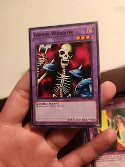 Yugioh - Zombie Warrior OP01-EN019 Common Short Print - Image 1