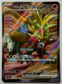 Gouging Fire EX 188/162 (NM) Scarlet & Violet: Temporal Forces 2024 Pokemon Card - Image 1