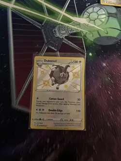 Dubwool - SV104/SV122 - Pokemon Shining Fates Sword Shield Shiny Rare Card NM - Image 1